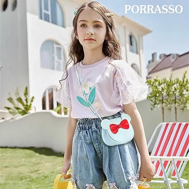 PORRASSO Borsa a tracolla Blu 2270281 miniatura 2