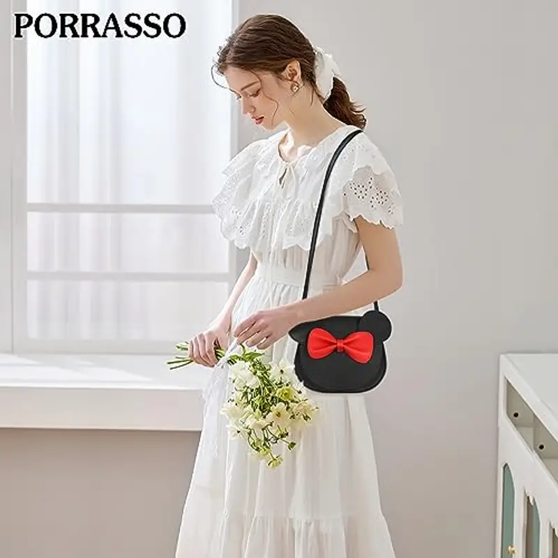 PORRASSO Borsa a tracolla Nero 2270286 miniatura 2