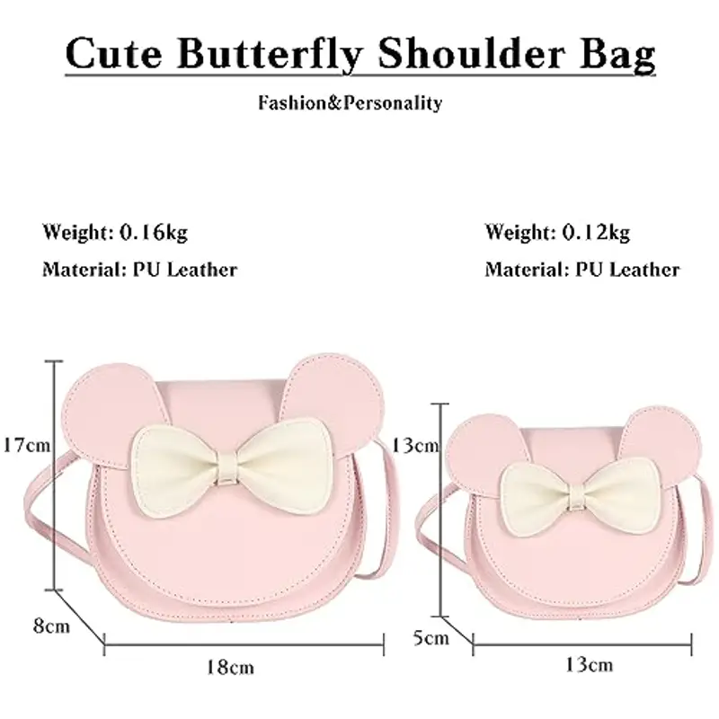 PORRASSO Borsa a tracolla Rosa 2270287 miniatura 3