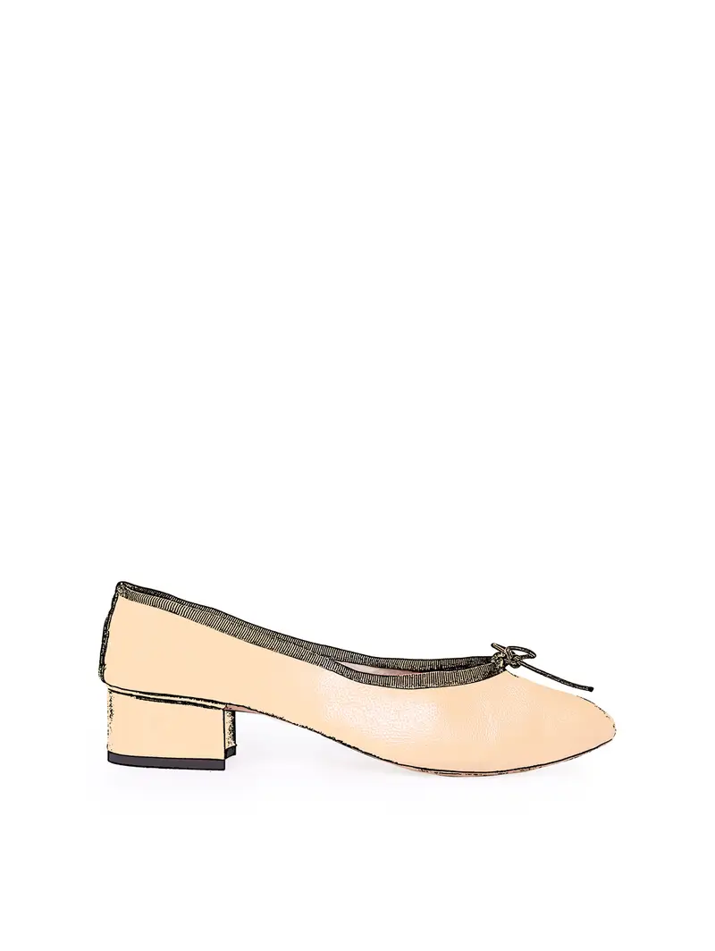 Decolleté Marrone Chiaro Beige Eu