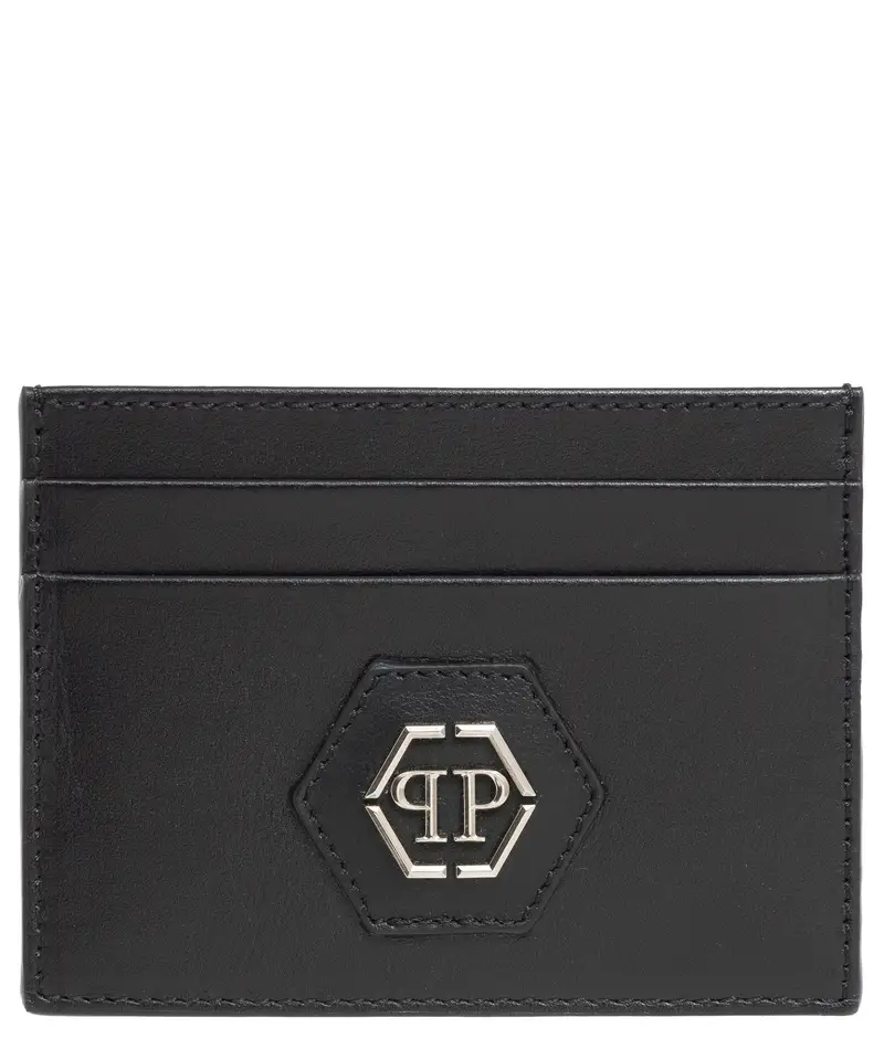 Philipp Plein Porta carte di credito Nero 1561209