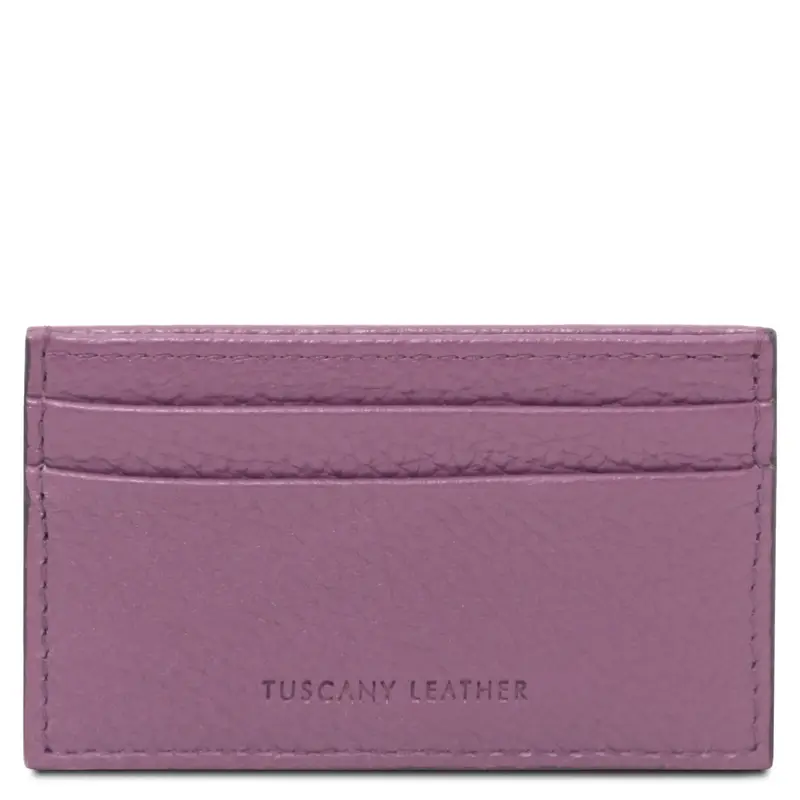 Portacarte in pelle Lilla