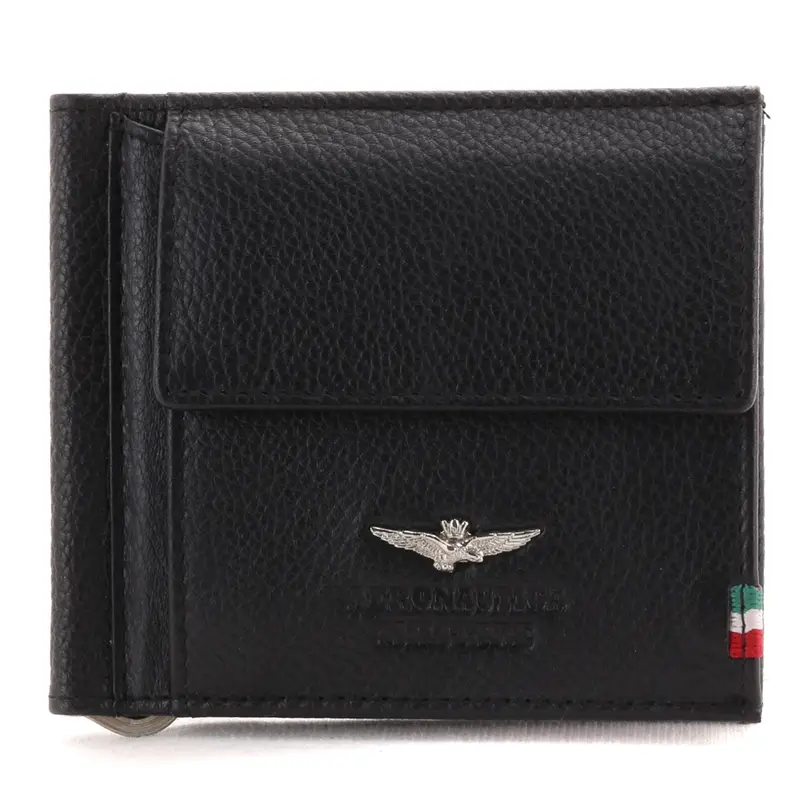 Aeronautica Militare Portafogli Uomo Nero 1415195