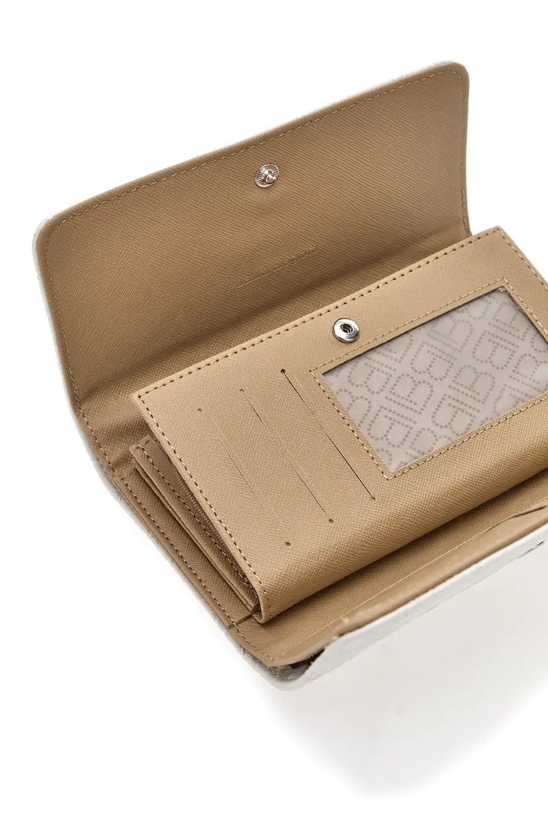 Portafoglio bianco con bottone LAURA BIAGIOTTI 511-68 miniatura 3