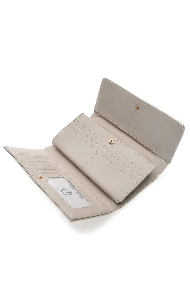 Portafoglio Bianco Perlato Giulia Pieralli 886 miniatura 3