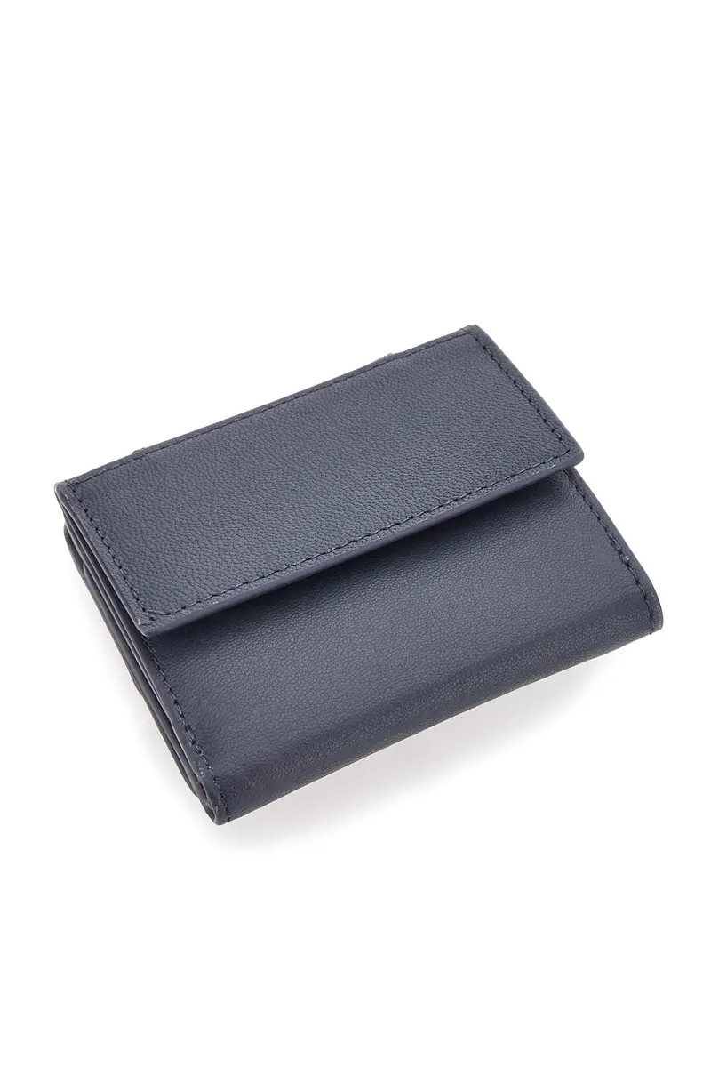 Portafoglio Blu a Tre Lati con Porta Monete sul Retro JAGUAR TPF882-81 miniatura 3