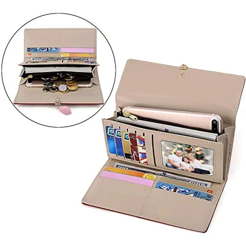 Charltu Portamonete Donna Rosso 1599983 miniatura 2