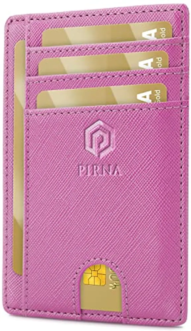 PIRNA Porta carte di credito Uomo Rosa 1600007