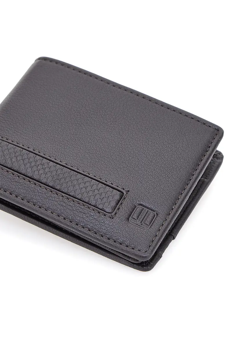 Portafoglio Marroni in Vera Pelle Lancetti Kolvin 766-04 miniatura 2