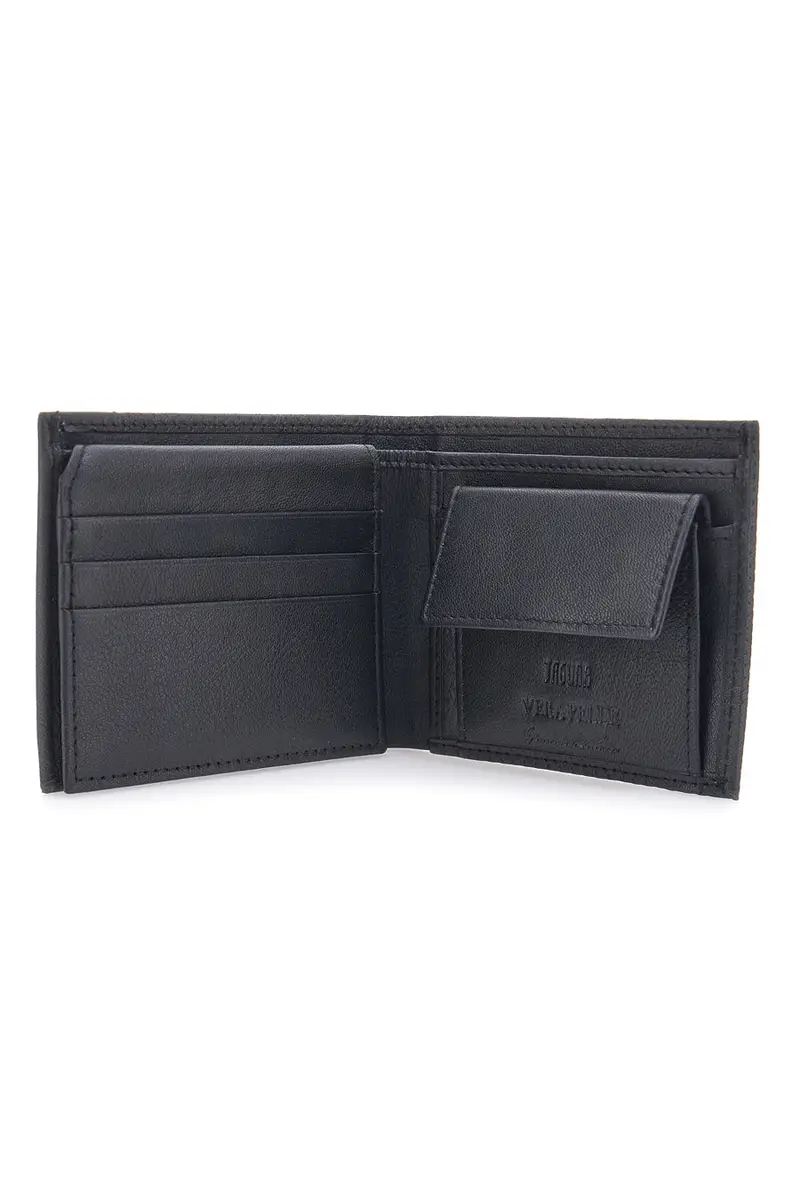 Portafoglio Nero con Porta Monete JAGAUR TPF873-9 miniatura 2