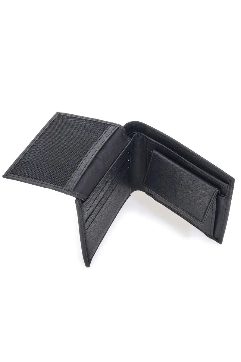 Portafoglio Nero con Porta Monete JAGAUR TPF873-9 miniatura 3