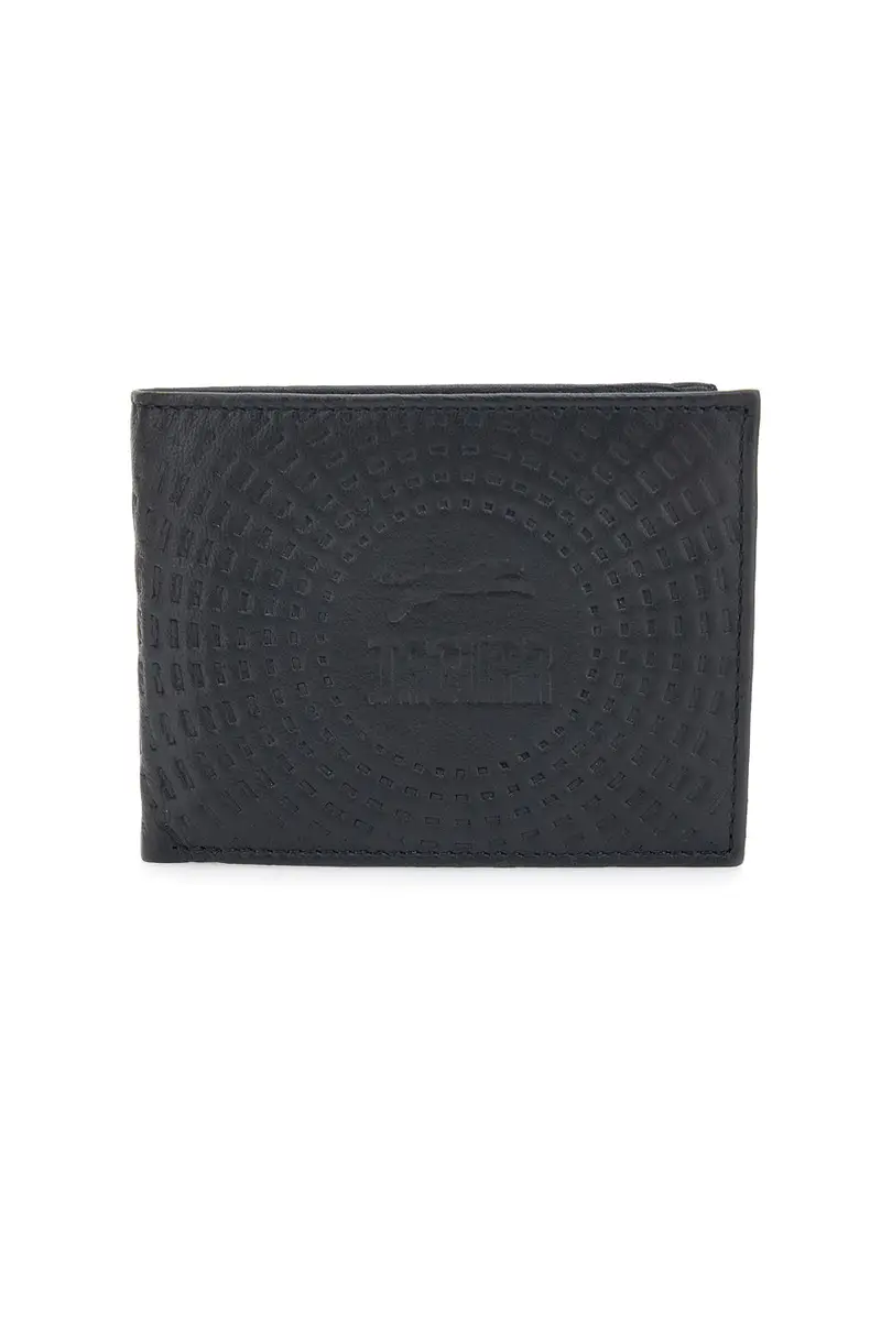 Portafoglio Nero In vera pelle Jaguar PF830-1