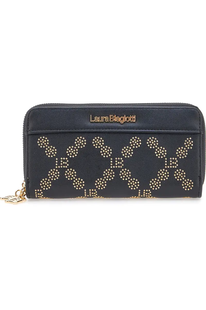 Portafoglio Nero Laura Biagiotti FLORIST