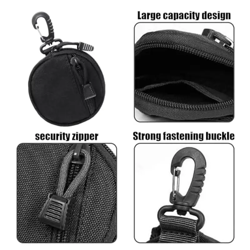 HDGSAFD Portachiavi Donna Nero 942996 miniatura 3