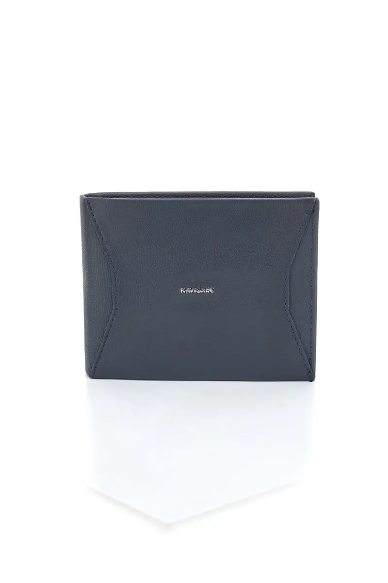 Portafoglio Slim Blu Notte In vera pelle Navigare PF836