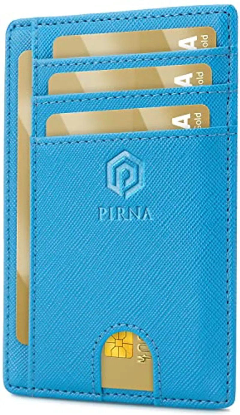 PIRNA Porta carte di credito Uomo Blu 1600004