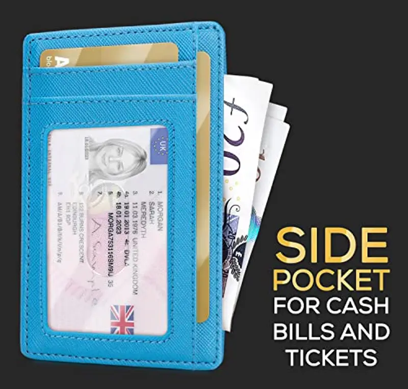 PIRNA Porta carte di credito Uomo Blu 1600004 miniatura 3