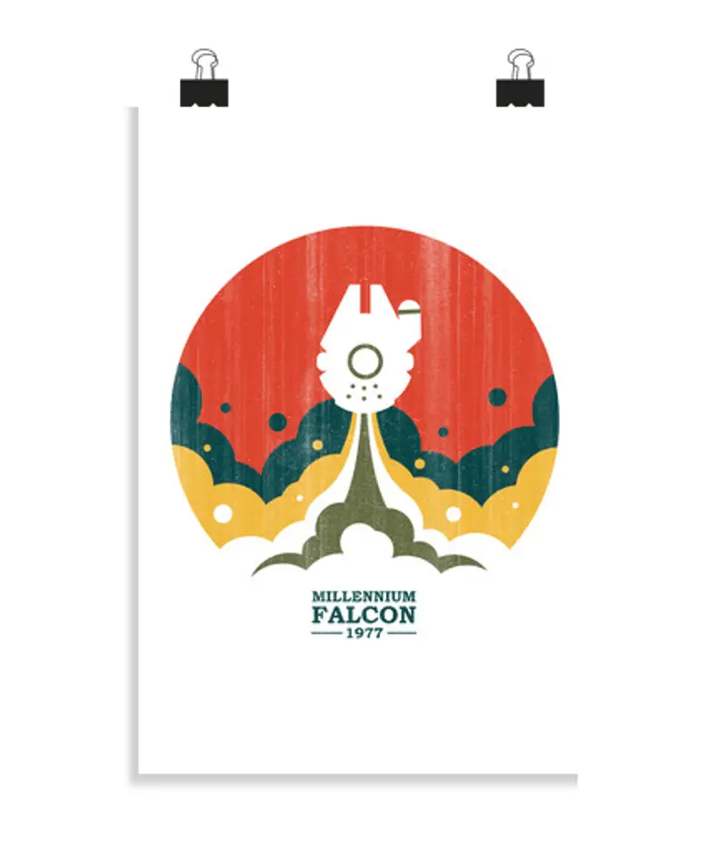Poster verticale 2: 3 - (20 x 30 cm) il falco