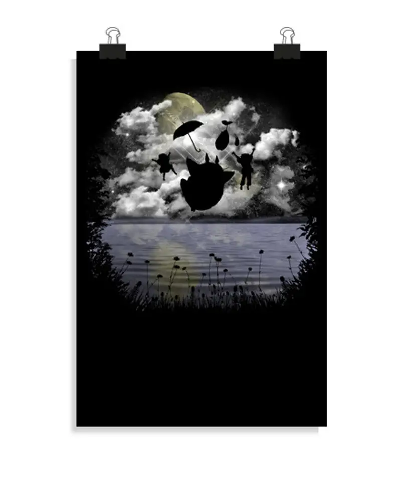 Poster verticale 2: 3 - (20 x 30 cm) il mio vicino sfocato