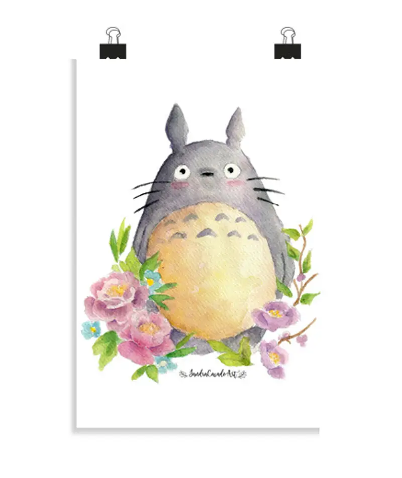 Poster verticale 2:3 - (20 x 30 cm) il mio vicino totoro