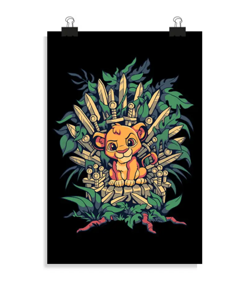 Poster verticale 2: 3 - (20 x 30 cm) il true king