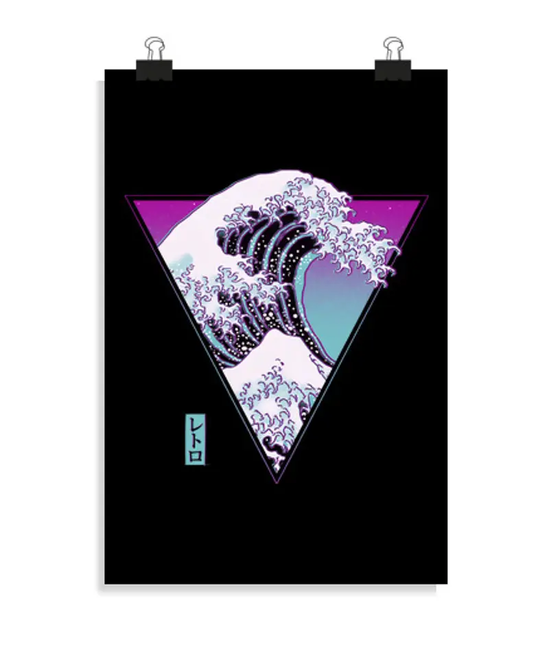 Poster verticale 2: 3 - (20 x 30 cm) l39 wave synth gr eat