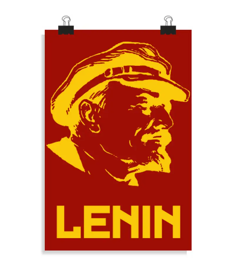 Poster verticale 2: 3 - (20 x 30 cm) lenin (poster)