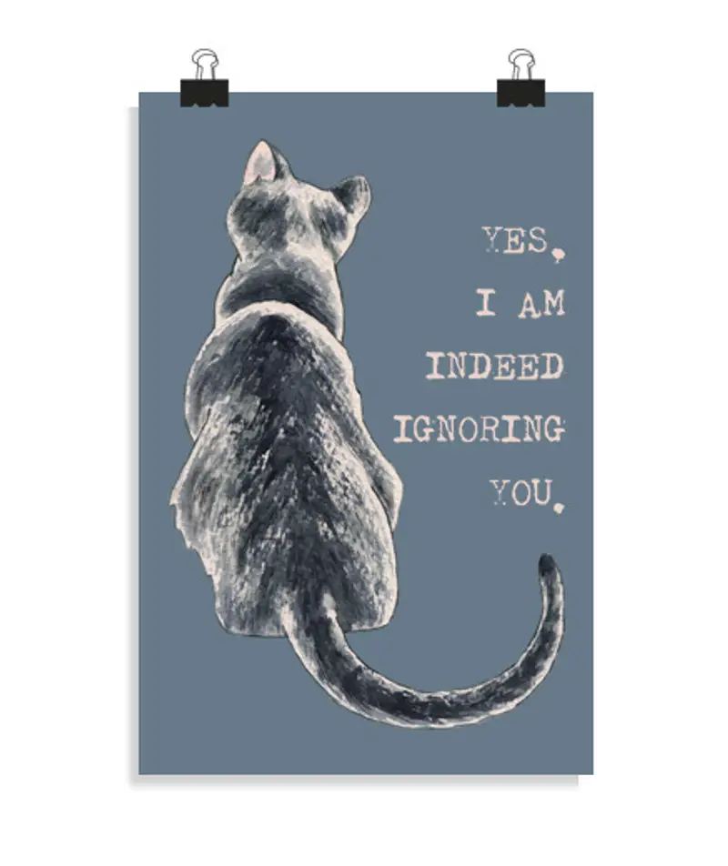 Poster verticale 2: 3 - (20 x 30 cm) libertà dei gatti