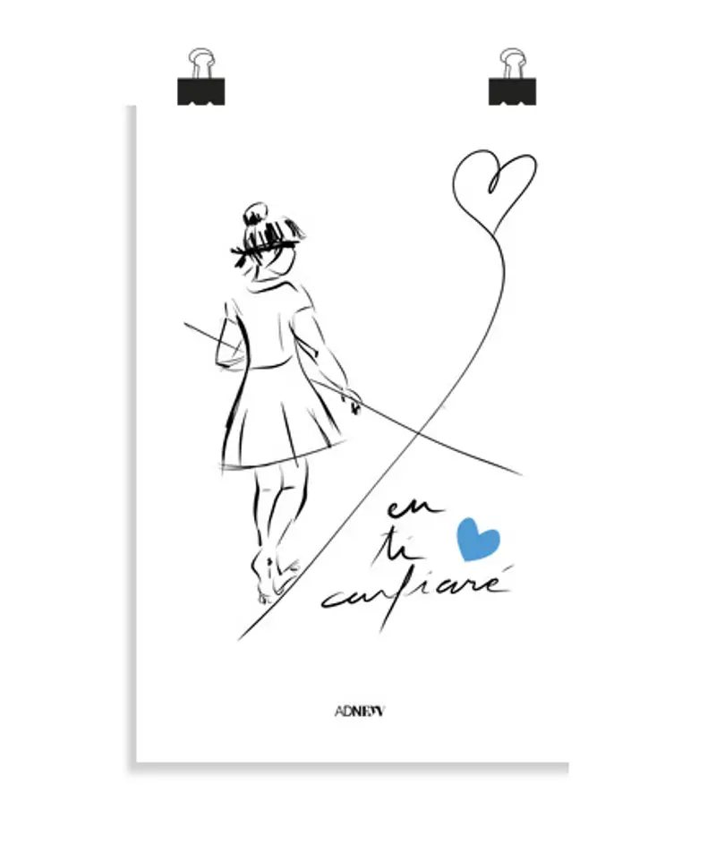 Poster verticale 2: 3 - (20 x 30 cm) mi fiderò