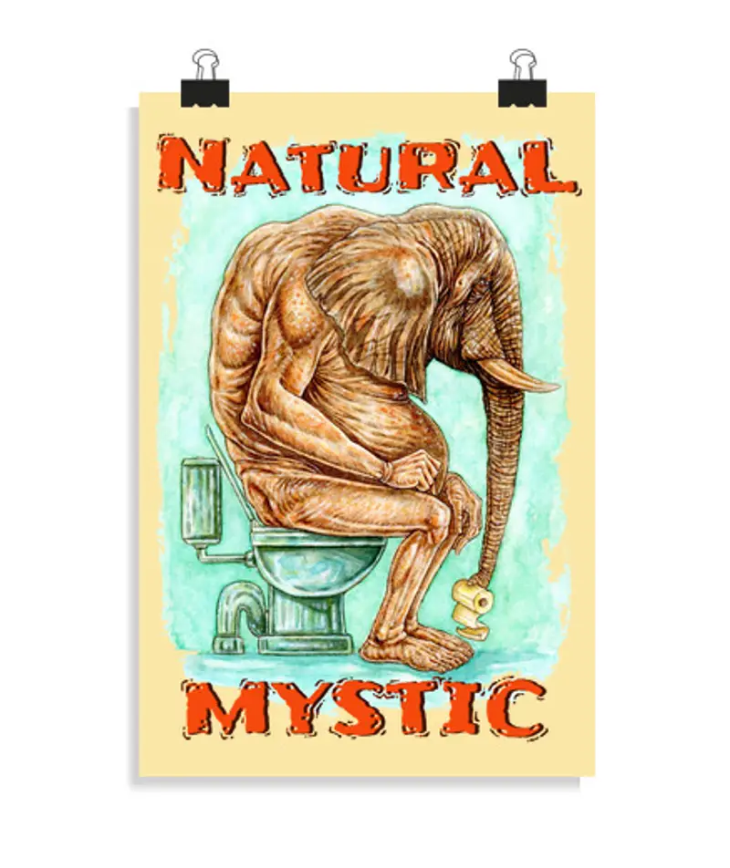 Poster verticale 2: 3 - (20 x 30 cm) mistico naturale