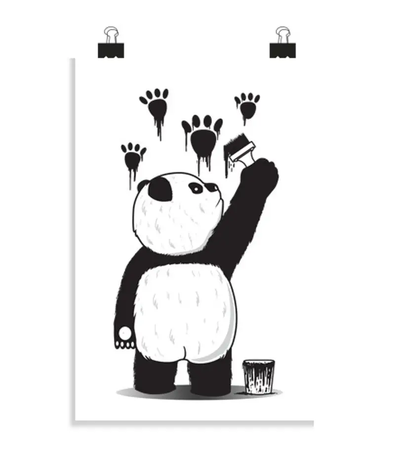 Poster verticale 2: 3 - (20 x 30 cm) pandalism