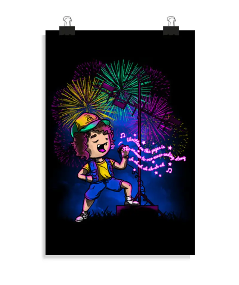 Poster verticale 2:3 - (20 x 30 cm) panino polveroso