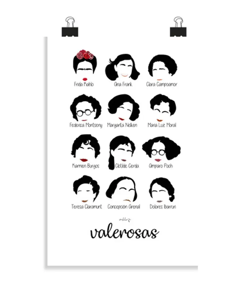 Poster verticale 2: 3 - (20 x 30 cm) poster 12 coraggioso