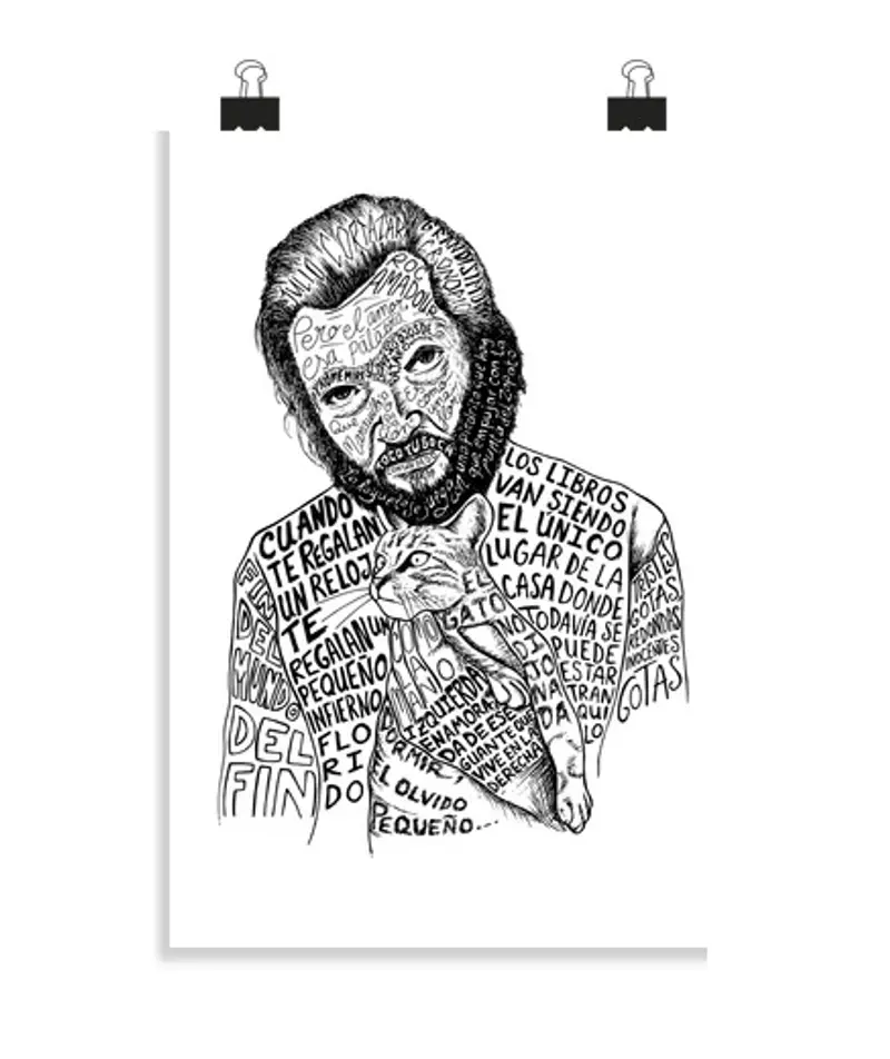 Poster verticale 2: 3 - (20 x 30 cm) poster tagliato a luglio