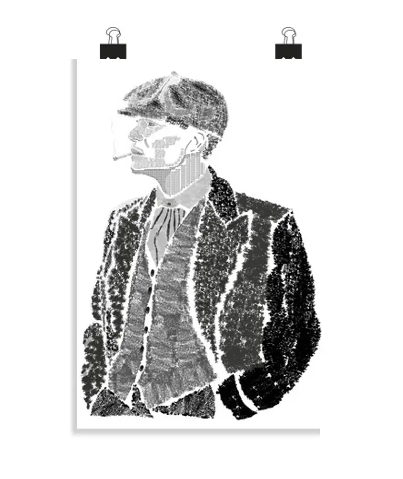 Poster verticale 2:3 - (20 x 30 cm) poster verticale di thomas shelby