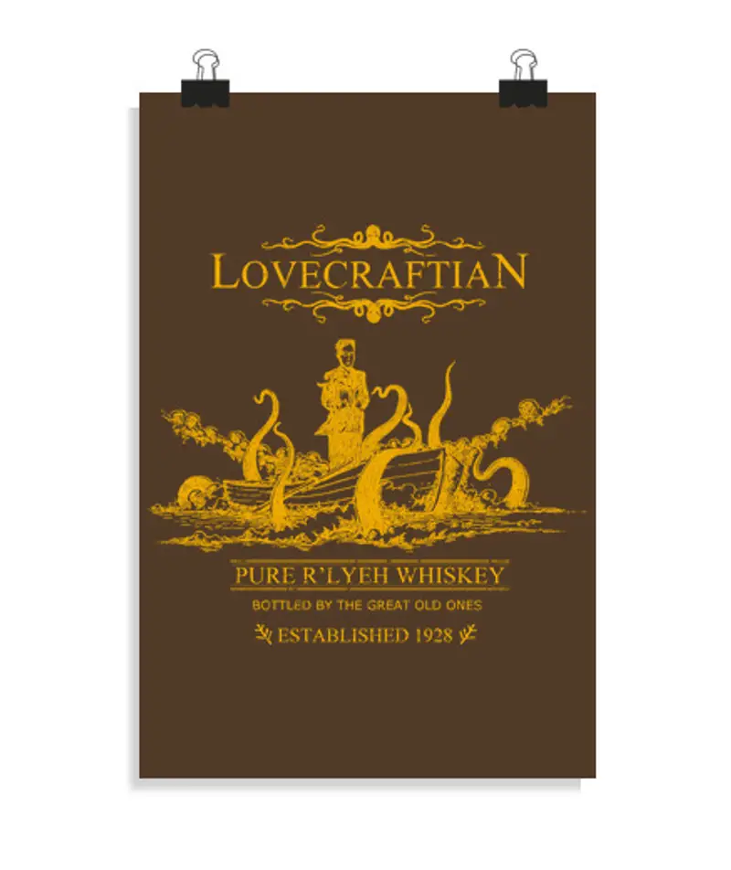 Poster verticale 2: 3 - (20 x 30 cm) r39lyeh whisky