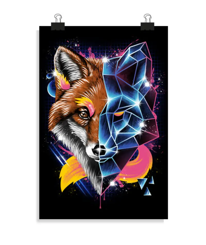 Poster verticale 2: 3 - (20 x 30 cm) rad volpe