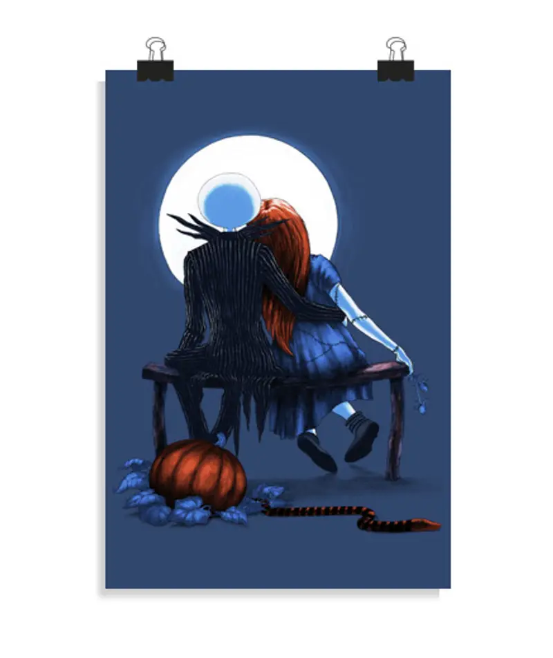 Poster verticale 2: 3 - (20 x 30 cm) re e bambola di pezza