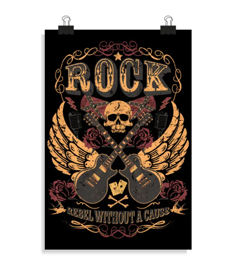 Poster verticale 2: 3 - (20 x 30 cm) roccia