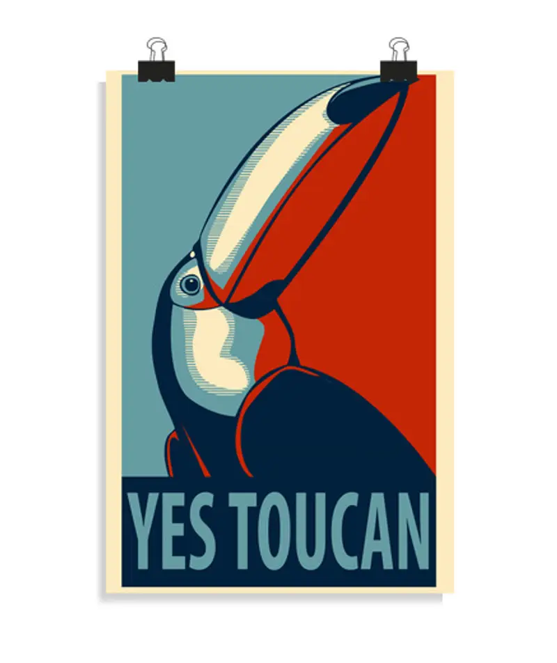Poster verticale 2: 3 - (20 x 30 cm) sì Tucano