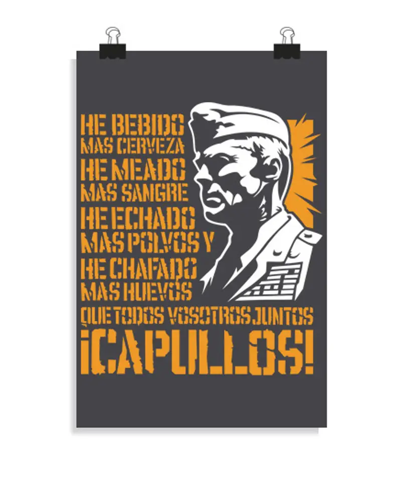 Poster verticale 2: 3 - (20 x 30 cm) sergente di ferro