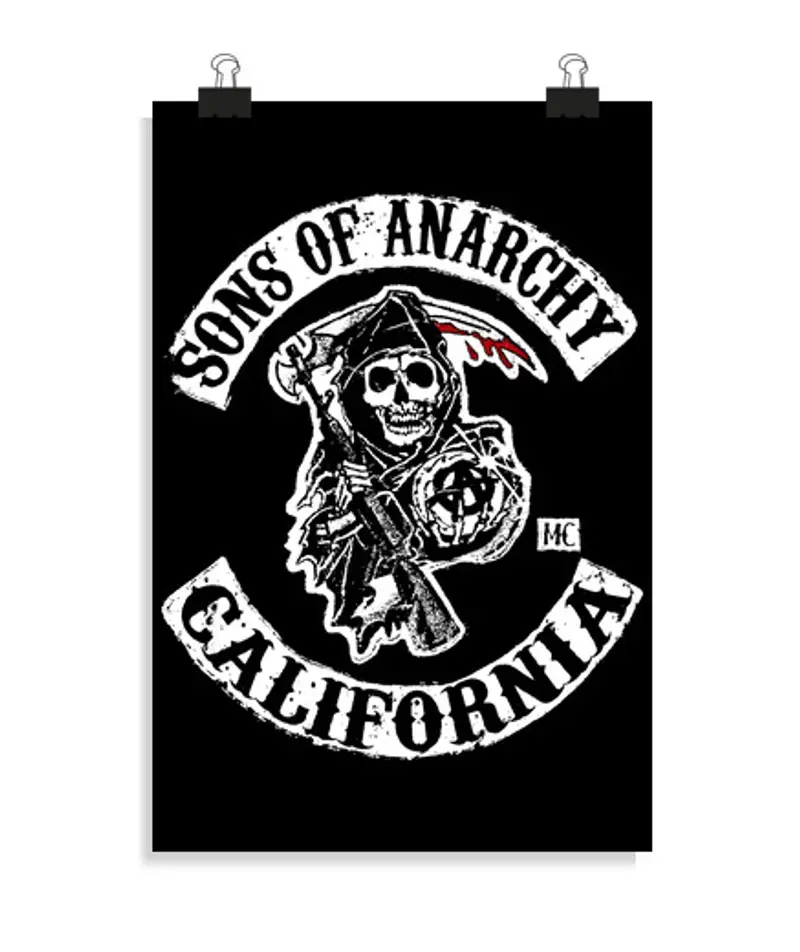 Poster verticale 2: 3 - (20 x 30 cm) sons of ana rchy mc