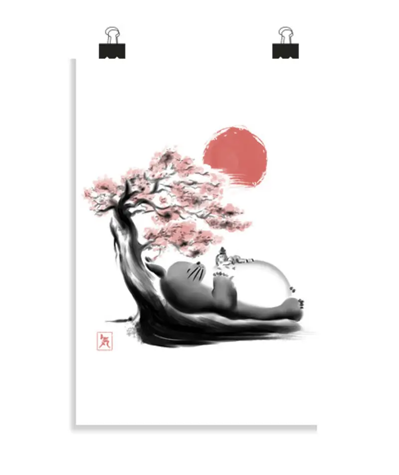 Poster verticale 2:3 - (20 x 30 cm) spirit nlei forest