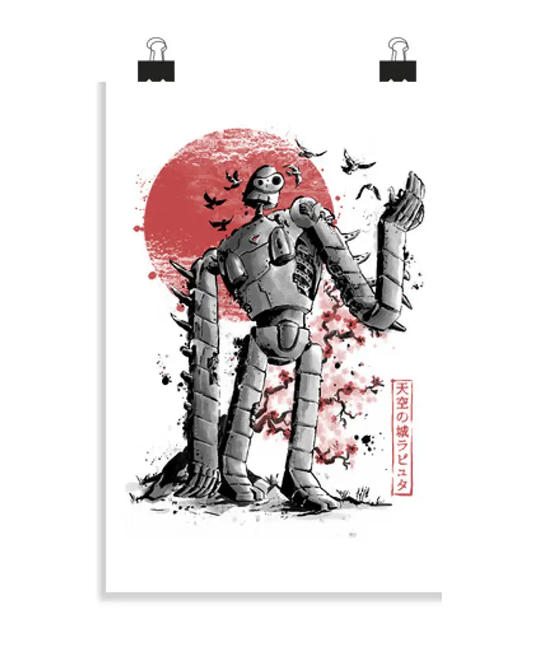 Poster verticale 2: 3 - (20 x 30 cm) sumi nel cielo