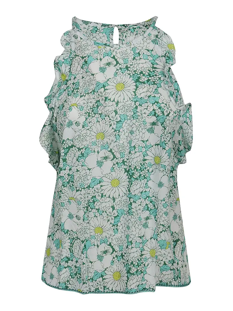 Top fantasia Multicolore