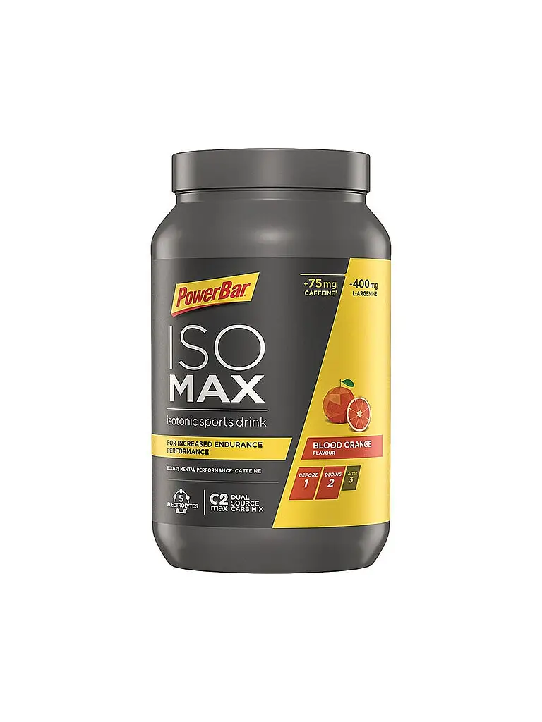 Bevanda isotonica in polvere Isomax Arancia Sanguinella 1200g multicolore