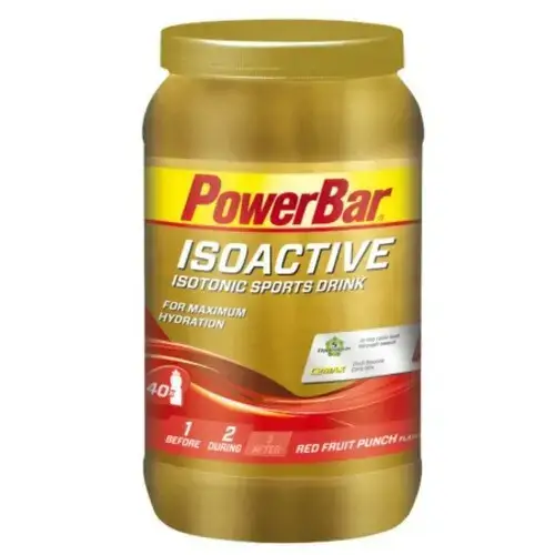 Bevanda isotonica PowerBar IsoActive - Red Fruit Punch (1320g)