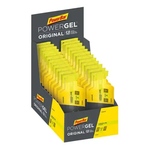 Gel PowerBar PowerGel Original 24x41gr Lemon-Lime