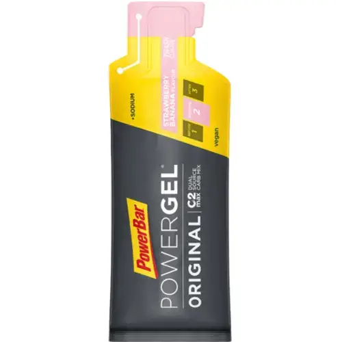 Gel PowerBar PowerGel Original 24x41gr Strawberry-Banana