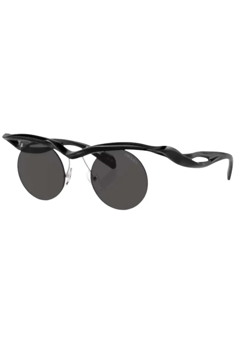 Adulto unisex Prada Spr-a18-1ab5s0 BLACK